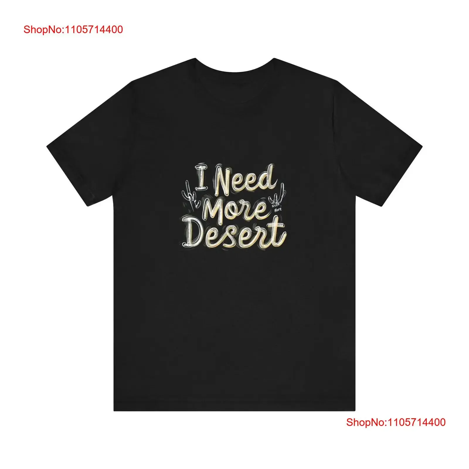 More Desert Please T Shirt Jersey AddicT Craving Vibes Lover vintage Washed Versatile homme Stylish Stretched Comfortable
