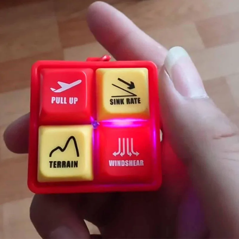 Boeing 737 Warning Sound Simulator Aircraft Route Pilot Crew Boeing Simulator Stress Relieving Device