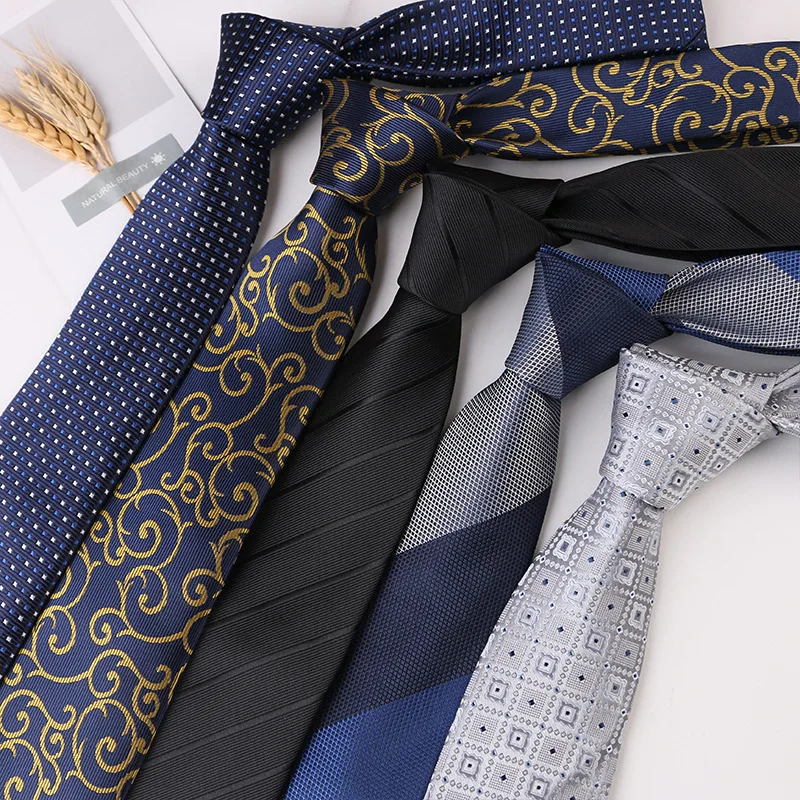 

Men's Trendy Business 7cm Hand Tie Casual Dress Professional Suit Accessories Direct Supply