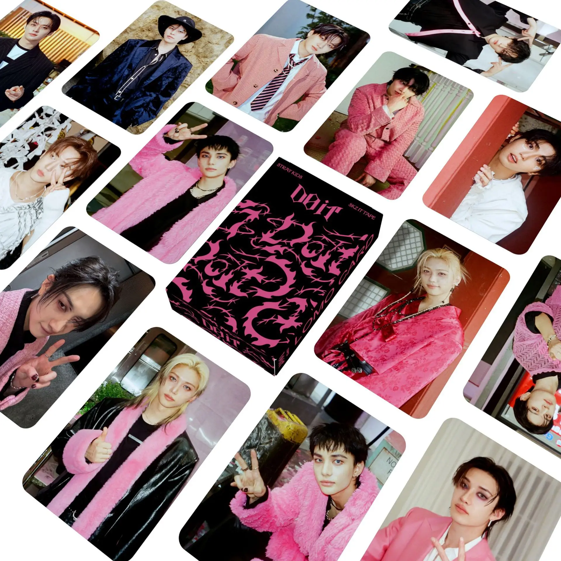 

Kpop 55pcs STRATKID doit fans merch goods Collectible Cards