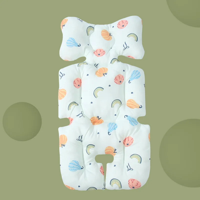 Four Season Universal Baby Stroller Seat Pad Soft Cotton Liner Infant Trolley And Dining Chair Cushion