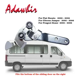 Sliding Door Roller Guide Right Sliding Door Roller for 2002-2006 Fiat Ducato Citroen Jumper Peugeot Boxer 1352331080 1335807080