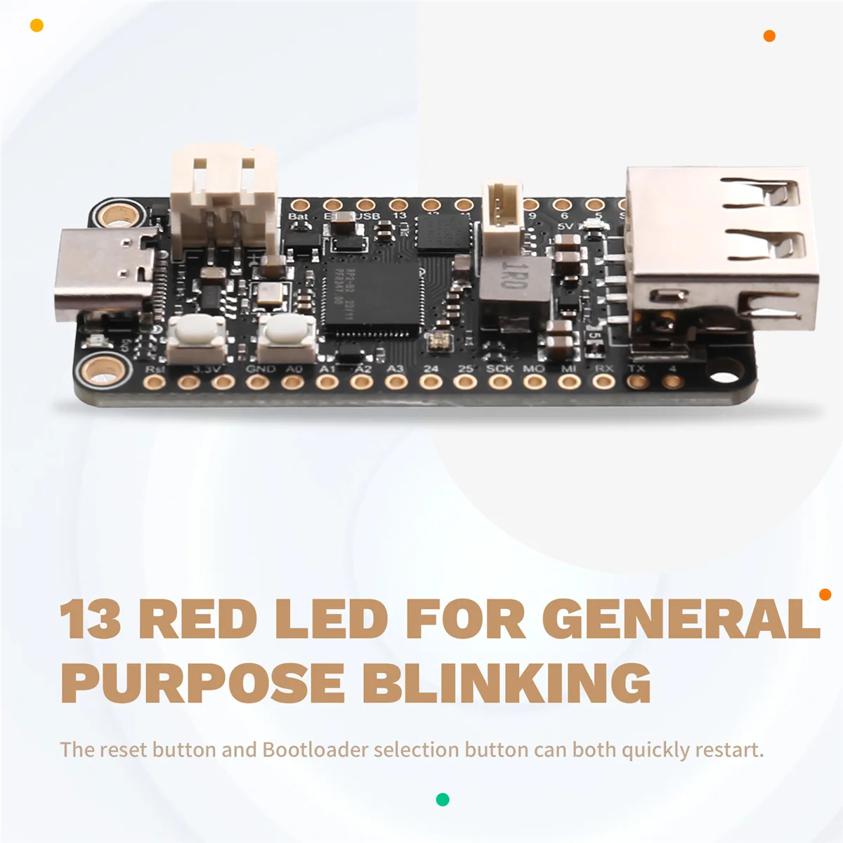 新しい-3c-1pcs-5723-rp2040-usb-タイプ-a-ホスト付き