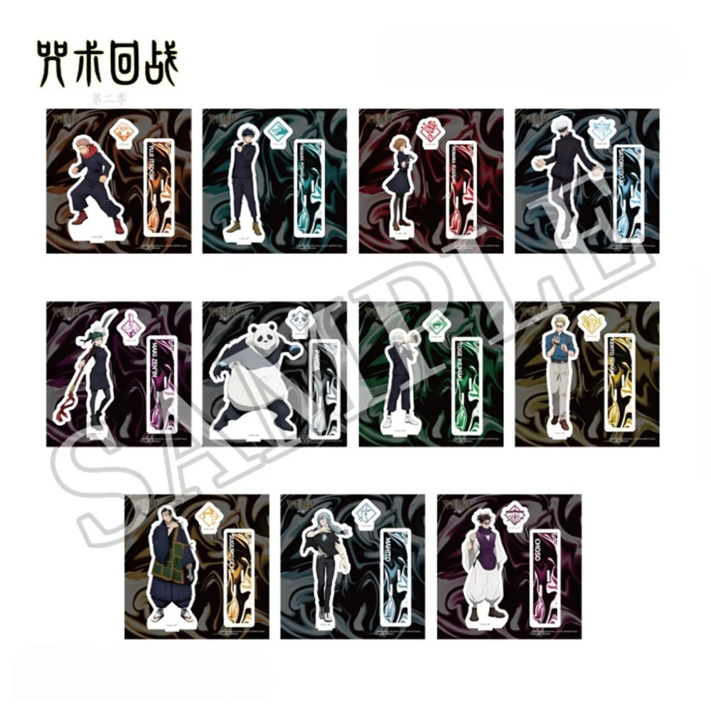 Nowy Oryginalny Licencjonowany Standee Akrylowy z Laserowym Światłem z Jujutsu Kaisen Sezon 2 - Zdarzenie Shibuya - Satoru Gojo