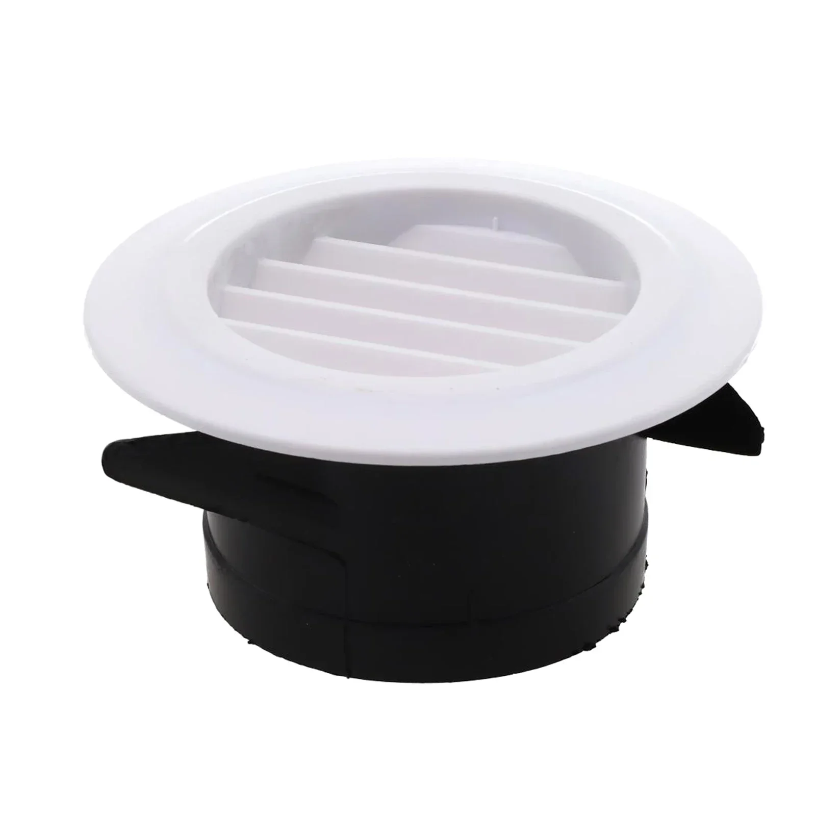 Duct Vents Round Louvered Vents Interior ABS Grille Ventilation Wall Vent Covers Air Ventilation Cover For Kitchen Bathroom