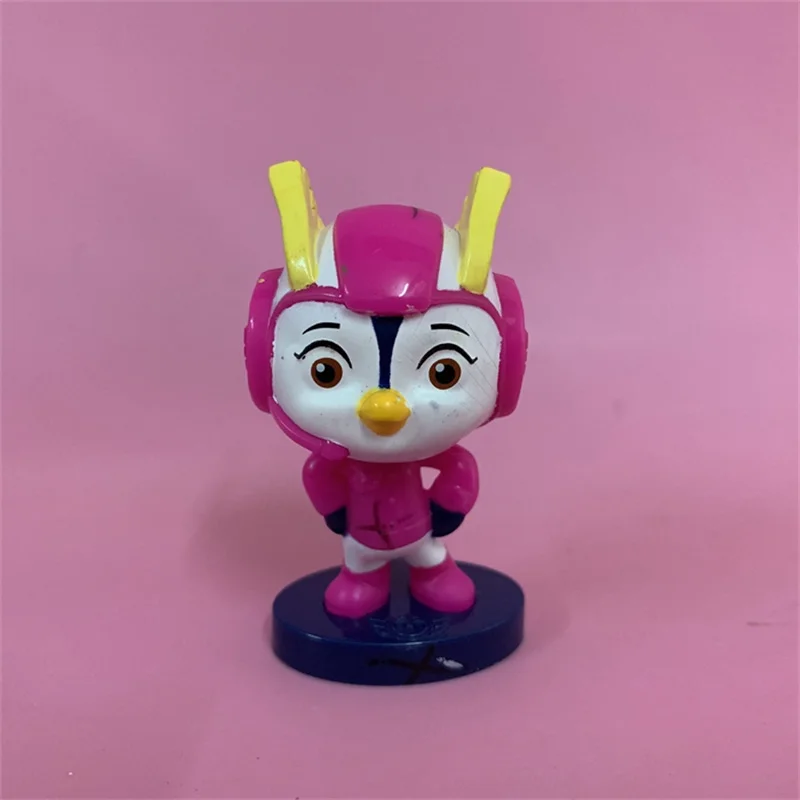 4pcs 7-10cm cartoon top chick wing action figure doll PVC collection animal birds model toy