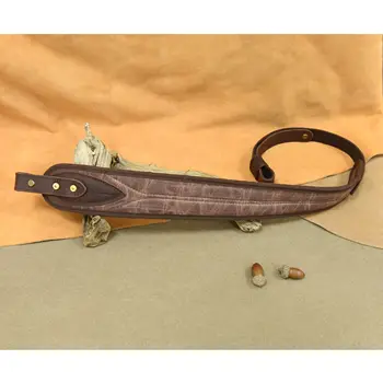 Akcesoria myśliwskie Płócienna chusta dla żony Skórzana chusta na ramię do strzelania Regulowany pasek do broni