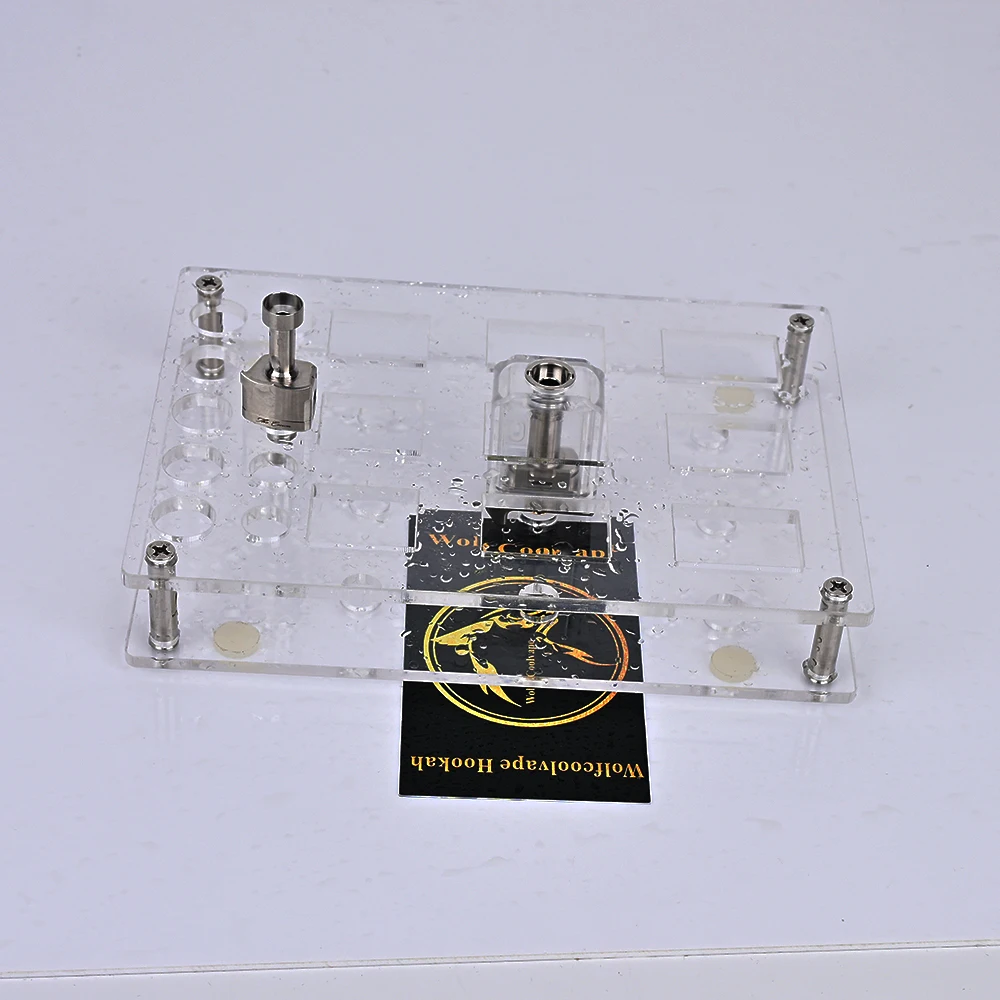 

Акриловая подставка Wolfcoolvape для вейпов, аксессуары для вейпов, совместимые с дрип-типами 510, dotAIO, AIO Pod, billet box mod