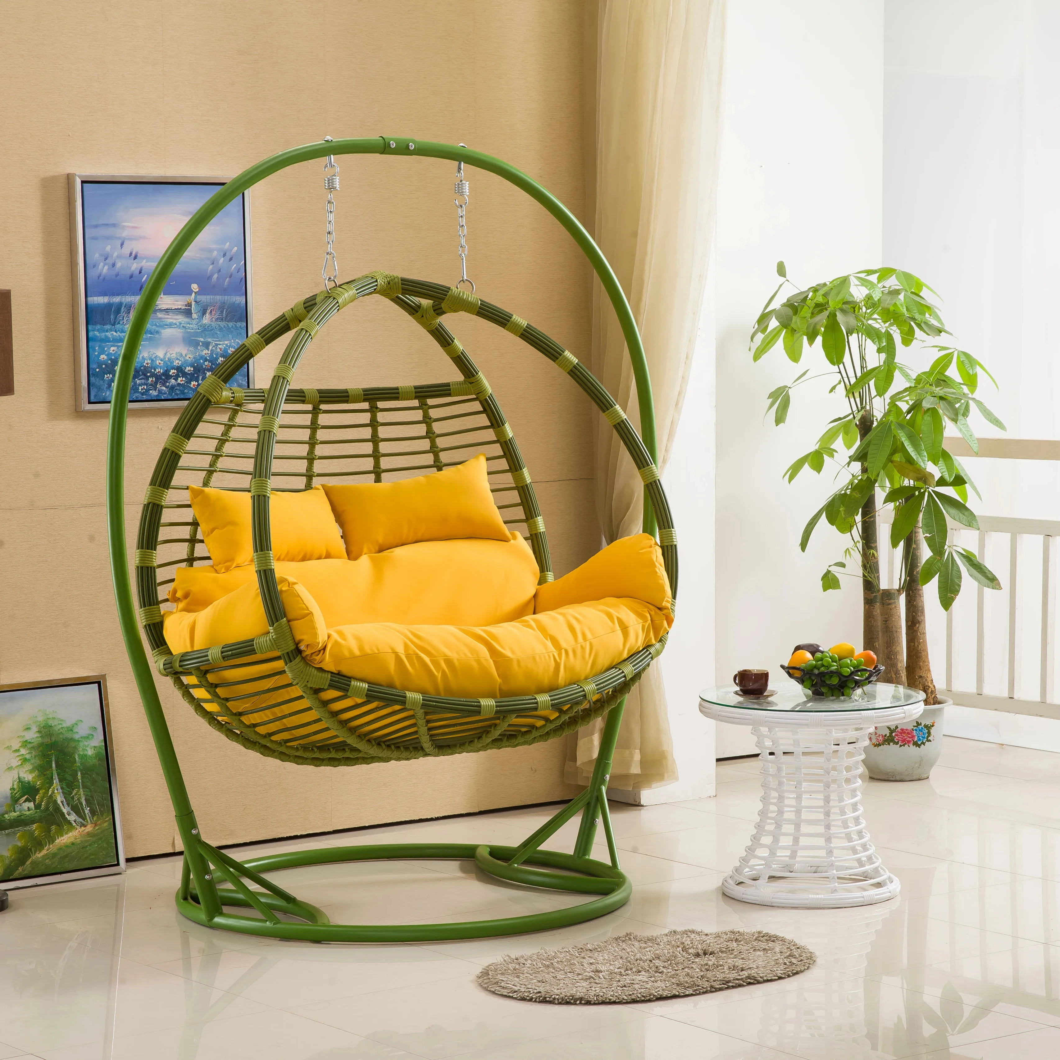 xx-Darwin Silla Colgante Negra - Outdoor Furniture Darwin reseña y precio