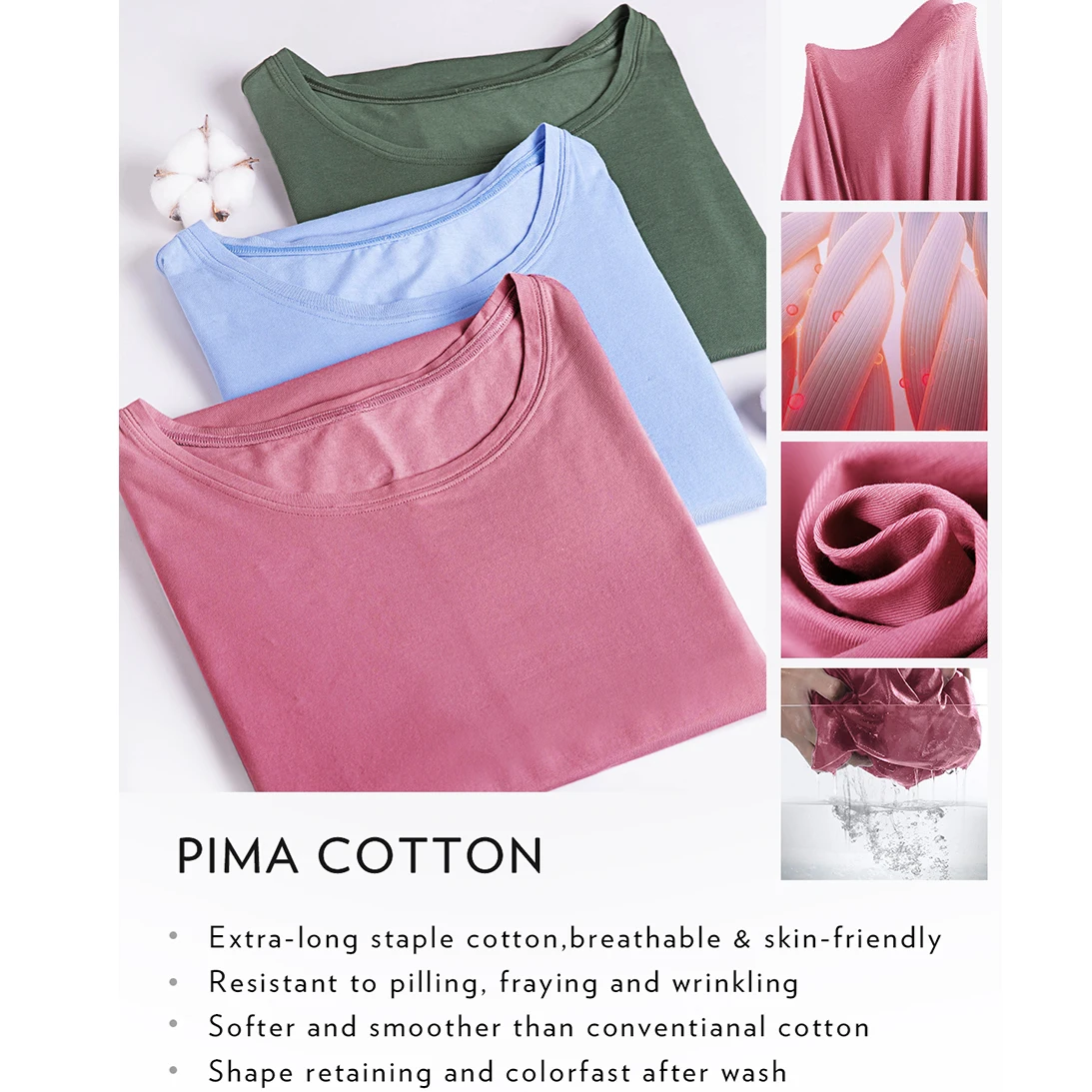 Pima-Chemises de sport athlétiques en coton précieux pour femmes, col haut, court d'entraînement, chemise de course, ALTERXXS-XL