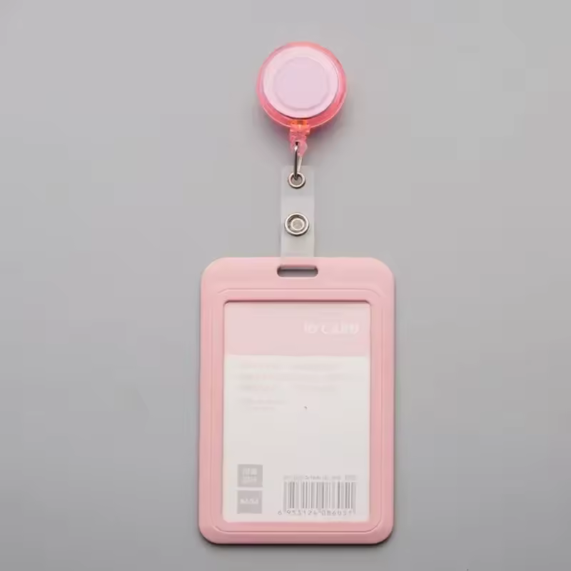 Women Student Credit Card Cover Case Pouch Creative Transparent Retractable Nurse Badge Doctor ID Card Holder Clip Badge - Image 13