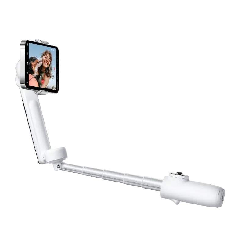 Insta360 Flow 3-Axis Stabilization for Smooth Smartphone Footage Remote Wireless Fold