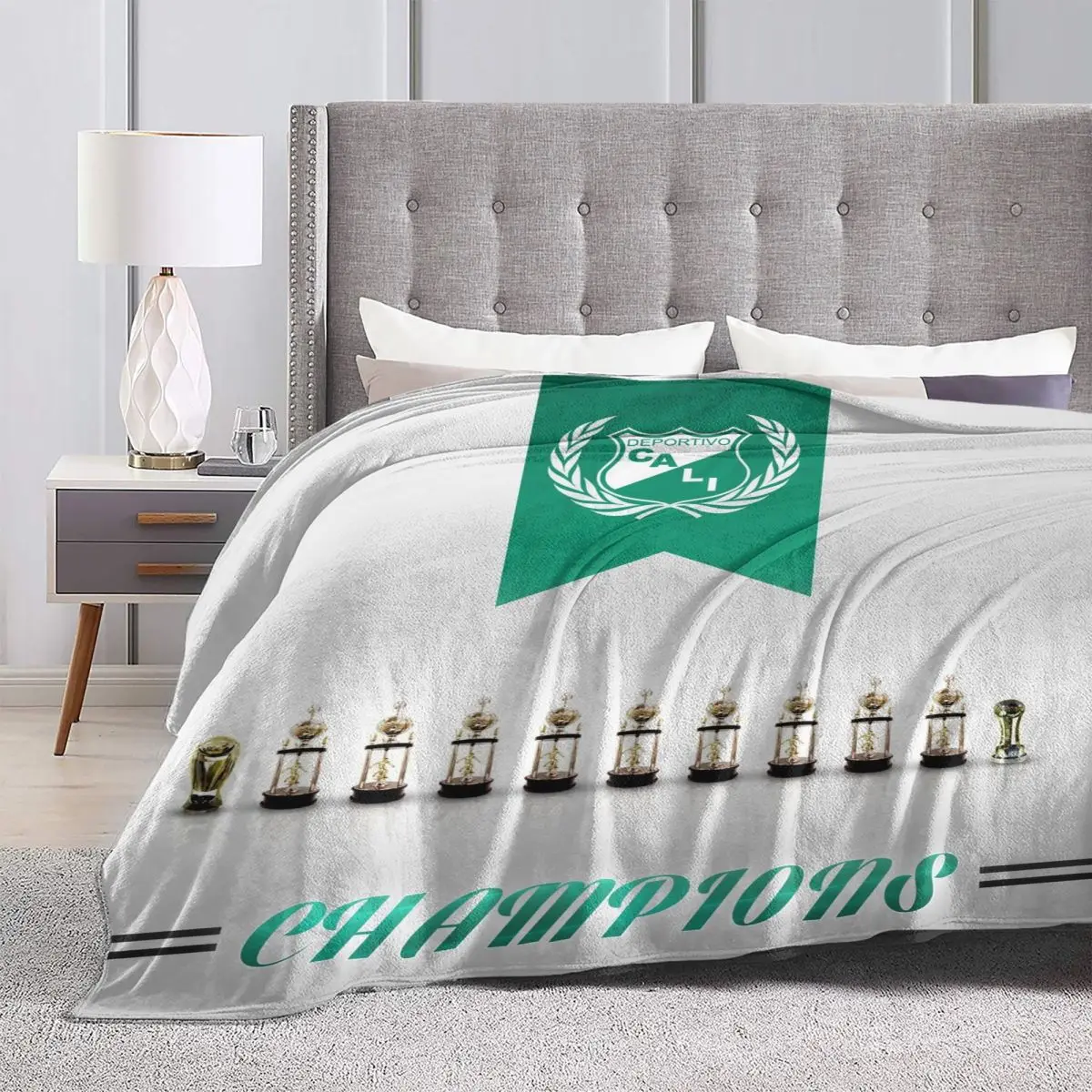 Deportivo Cali Ultra-Soft Micro Fleece Blanket Plush New Style Nap Blanket Camping Blanket