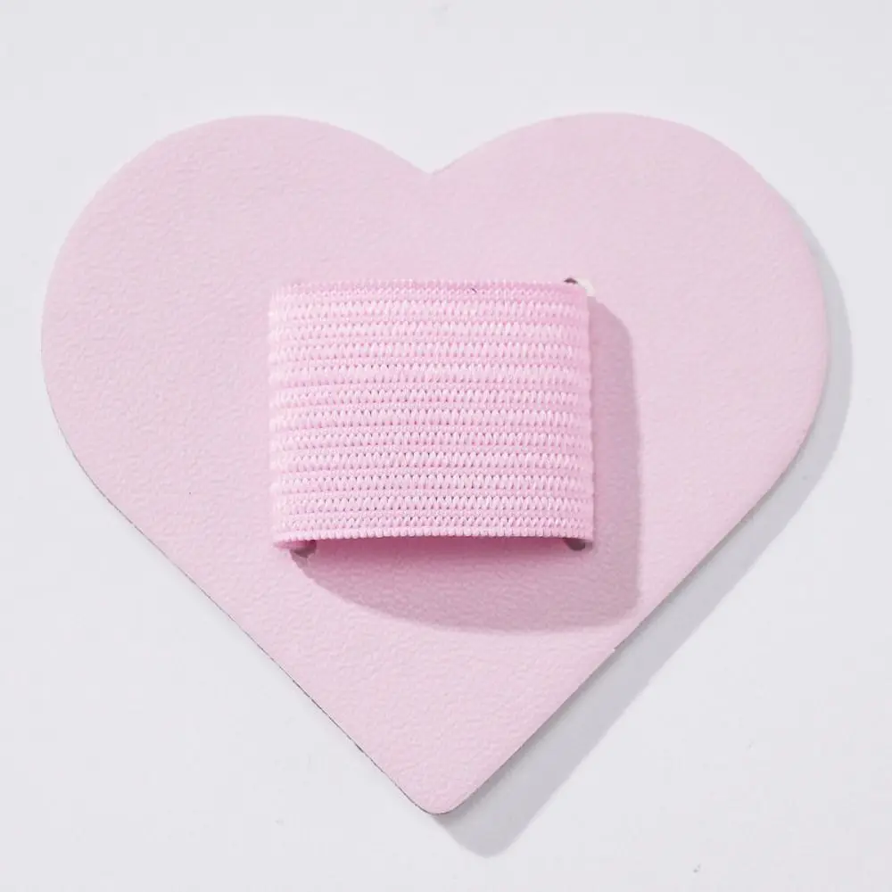 Love Creative Pu Leather Self-Adhesive Pen Holder Simple Spot Notebook Tablet Accessories Pen Clamp Elastic Pen Insert