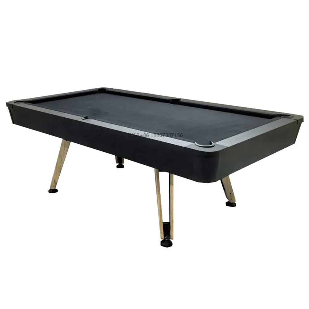 High-End American Nine-Ball Indoor Billiard Table Solid Wood Multifunctional Standard for  Villas Custom Pool Sport