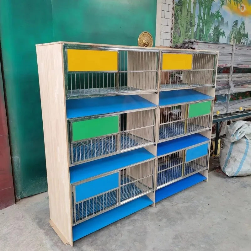 

High quality wooden stainless steel pigeon accessories pigeon cage