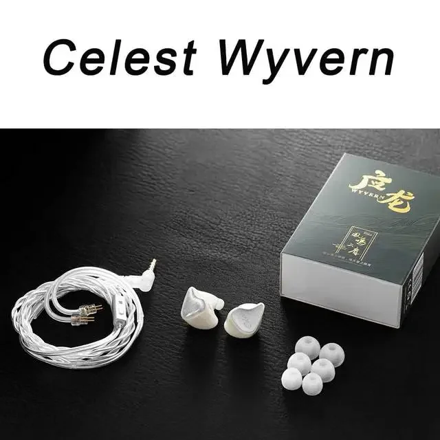 Imagem -05 - Kinera Celest-wyvern Wyvern Pro Hifi In-ear Earphones Diâmetro 10 mm Lcp Cristal Líquido Monitor dd Gaming dj Música