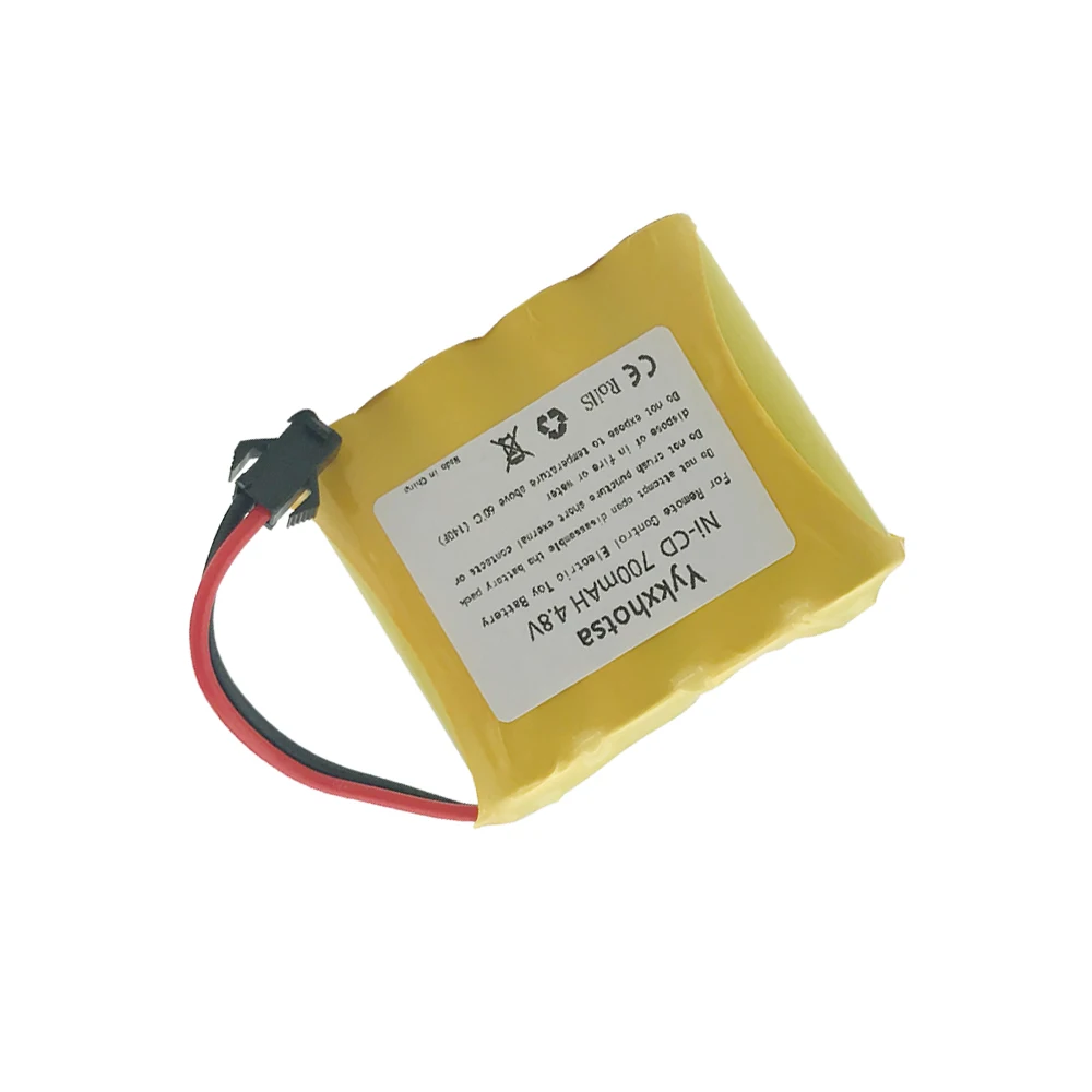 Akumulator 4,8 V 700 mAh NI-CD do łodzi RC Model zabawki pistoletu 4,8 V akumulator nicd 4 * akumulator AA SM/JST/EL-2P/Tamiya/5557 Wtyczka