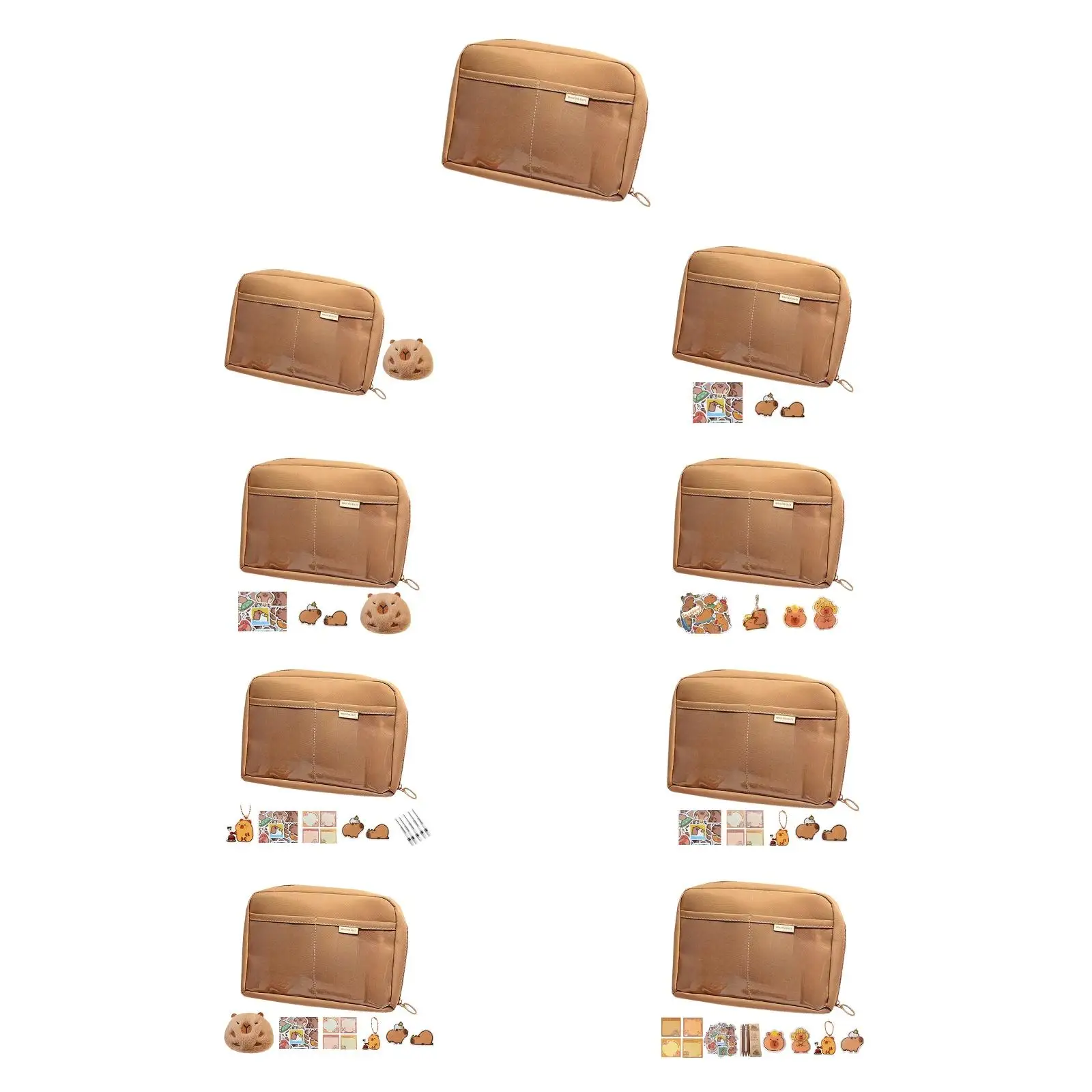 Капибара пенал контейнер мультяшная сумка-карандаш для детей девочек