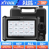 XTOOL X100 PADS IMMO Key Programming Tools All Key Lost OBD2 All System Diagnostic Scaner Upgraded of X100 PAD X100PAD2 EEPROM