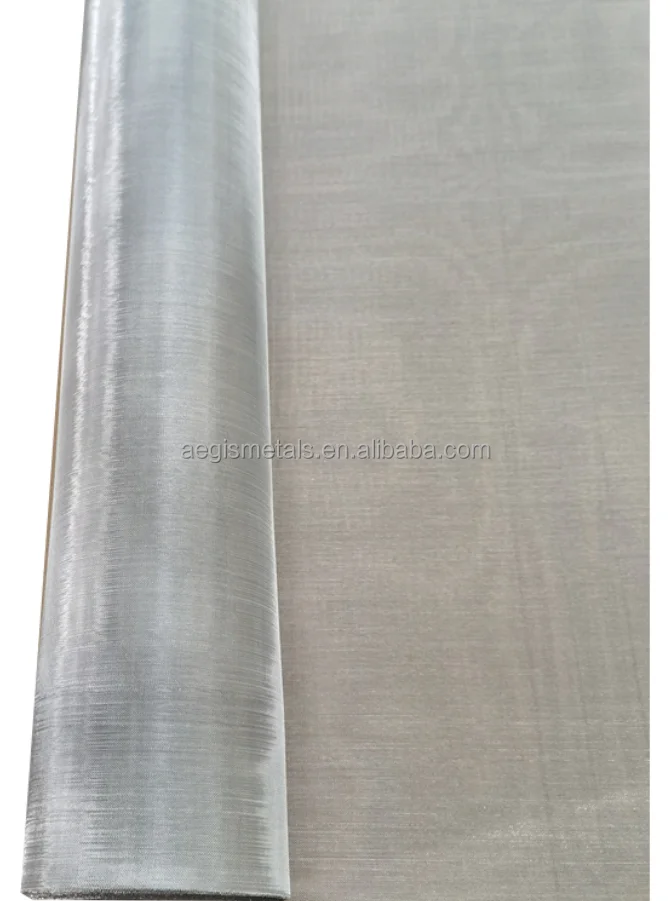 Nickel Copper Alloy Wire Metal Mesh 10 20 50 100 Micron Monel Wire Mesh