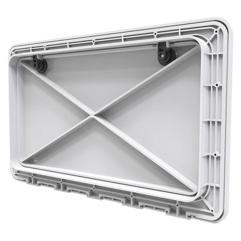Caravan Accessories 500*285mm UV Resistance Black Motorhome Hatch Door RV Luggage Door,Custom Sizes