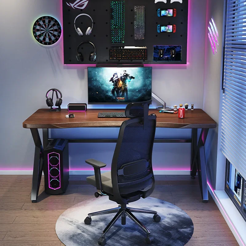 침실 컴퓨터 책상 방 공부용 스탠딩 다기능 독서 책상 학생용 경량 사무용 가구