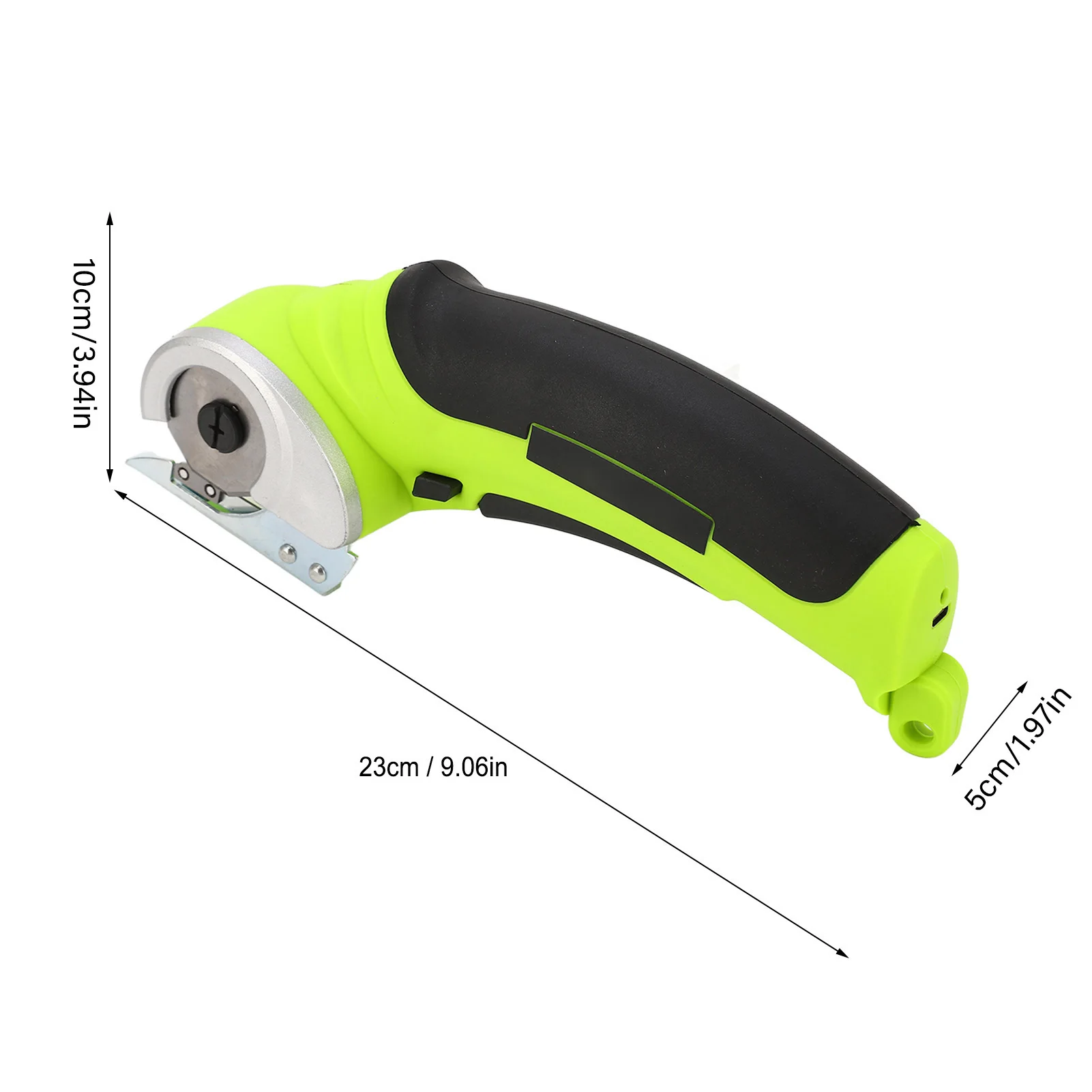 4.2V Cordless Electric Scissors Usb Rechargeable Cutter Handheld Fabric Cutter 240RPM Rechargeable Tool for Carpet Sponge