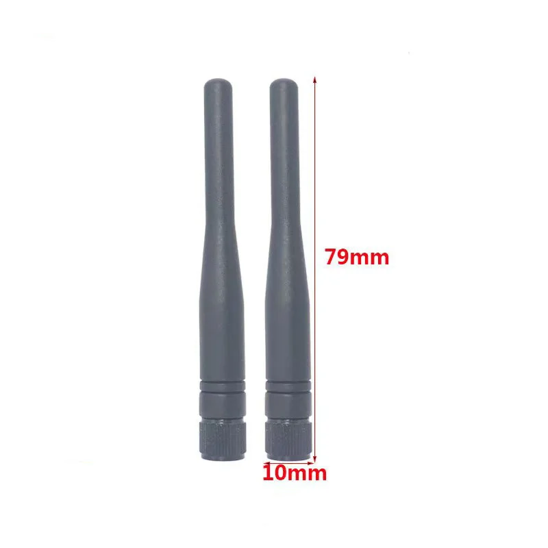 2pcs 868MHz 915MHz Glue Stick Antenna High Gain 5dBi Omnidirectional Antennae SMA Male for Wireless Modules, Routers