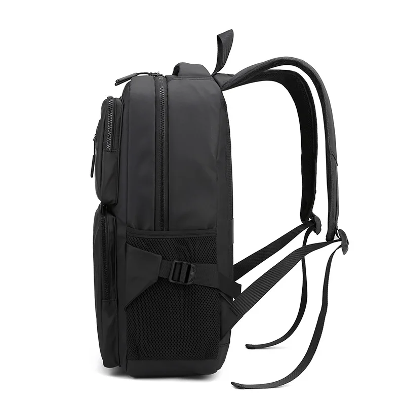 Oxford Reflective Waterproof Black Men\'s Backpack for Men Women mochila negras knapsack High School Bags Teen College Boy Gril