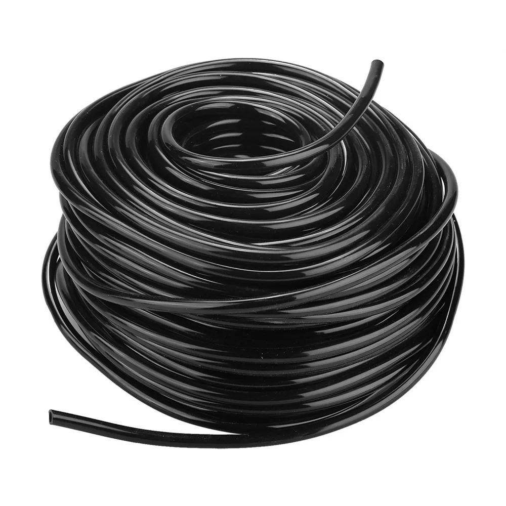 

1/4 Inch Water Irrigation Hose Flexible PVC Irrigation Hose Efficient Black Garden Hose