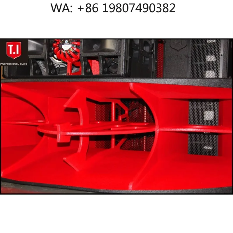 Single 12-inch Three-Way Outdoor PA Speaker
