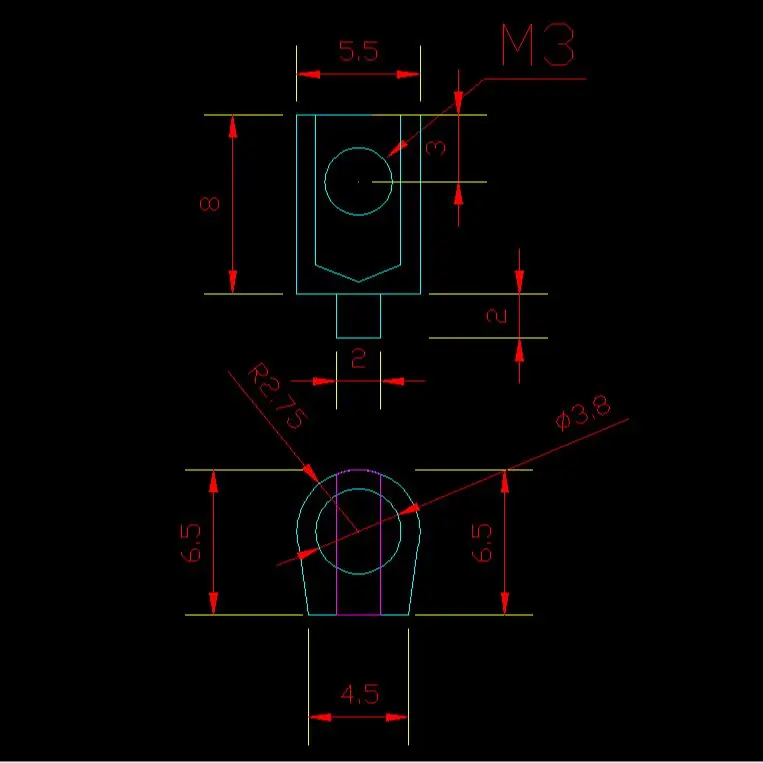 Copper terminal PCB welding terminal，Total height of oval weld leg 10mm,Take one shot and send 20 pcs