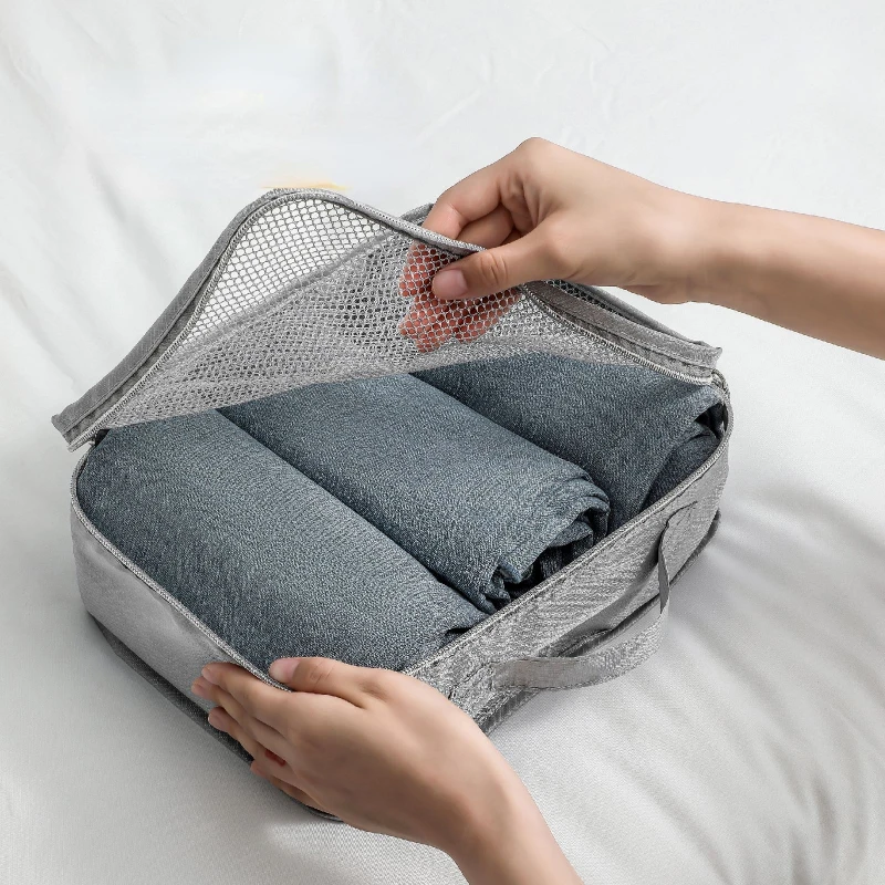 Multifunctional Travel Storage Bag, Portable Foldable Luggage Organizer for Shoes and Clothes, Suitcase Organizer Bags