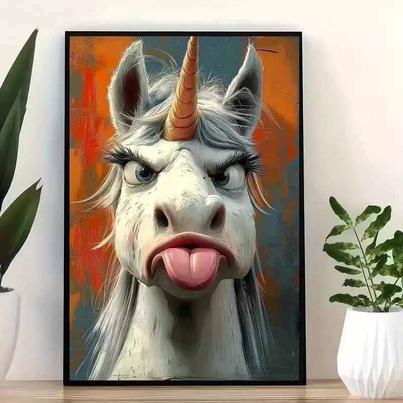 

5D алмазная живопись, жизненная мультяшная живопись в мультяшном стиле с животными, современная декоративная живопись