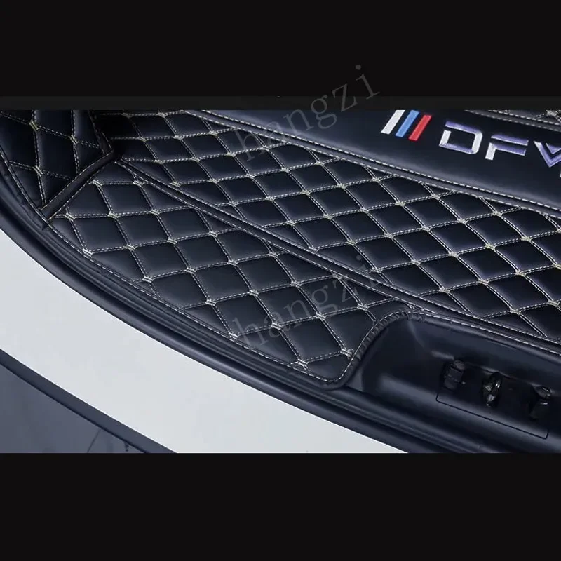 For DFSK Glory 580 Fully Enclosed Trunk Mat DFSK Glory 580 Pro (7 Seats) Wear-Resistant Trunk Mat 2017-2024Edition Auto Parts
