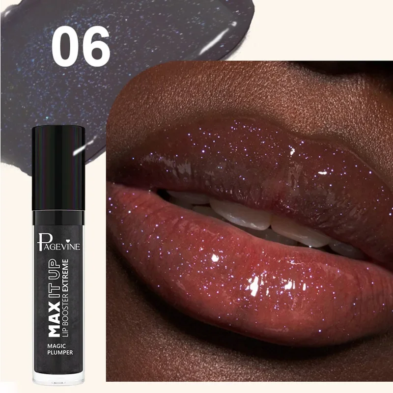 ページヴァインリッププランピングオイル変色リップステイン保湿水分補給修復長期的な光沢のあるリップグロス唇メイク