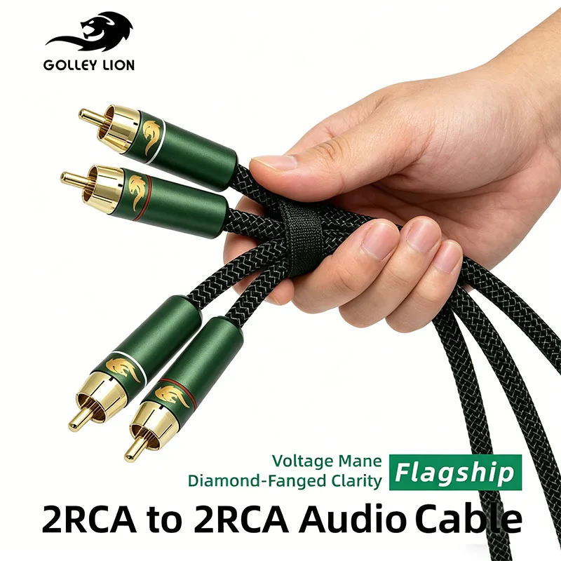 

Audio RAC Cable RCA To RCA Cable Audio Video Male for DVD Projector TV Speaker Amplifier 1M 2M 3M 5M