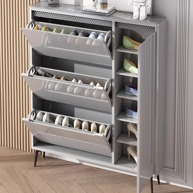 Range Shoe Cabinets Cupboards Holder Closet Box Narrow Vertical Shoe Rack Closet Dispenser Porta Zapatos Hall Furniture