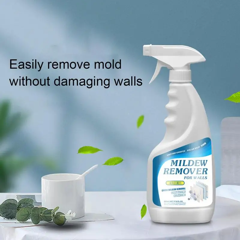 500ml Mould Cleaning Spray Wall Mold Remover Cleaning Spray Bathroom Kitchen Cleaning Effective Mildew Removal Spray Cleaner