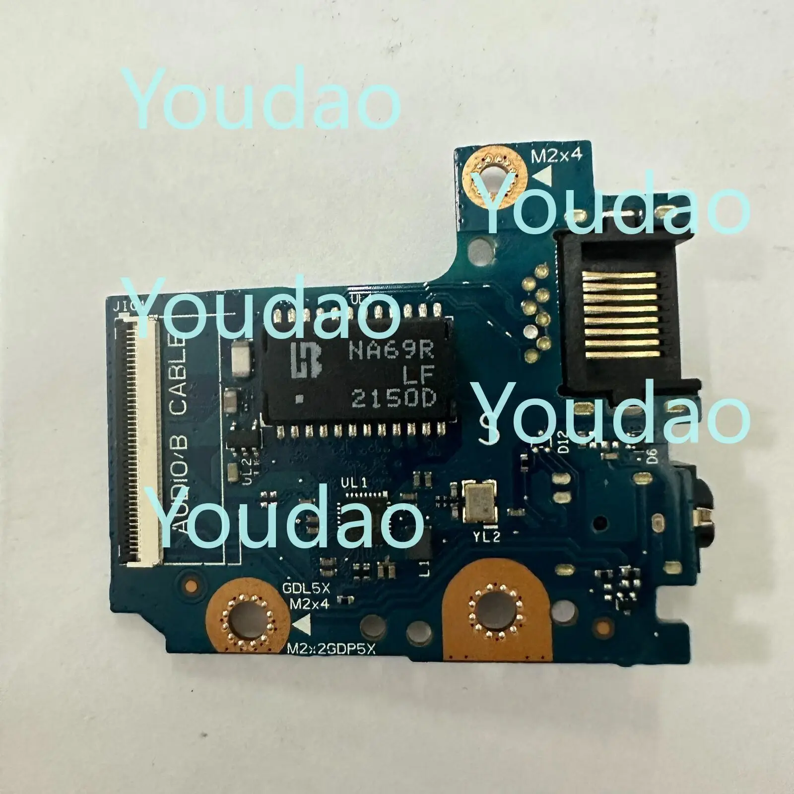 052N52P LS-K661P для DELL G15 5510 5511 USB плата аудио интерфейса