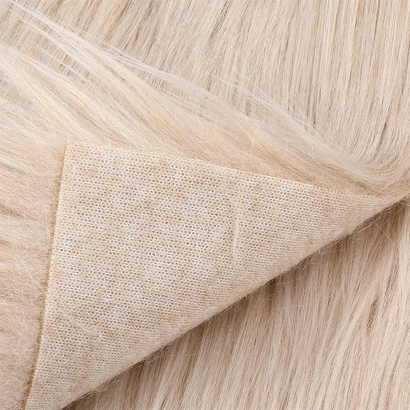 Faux Raccoon ขนสัตว์ริบบิ้นเทป DIY เย็บเสื้อผ้า Fluffy Trim ตัดผ้าตกแต่งบ้านเย็บเครื่องแต่งกายคอหมวก