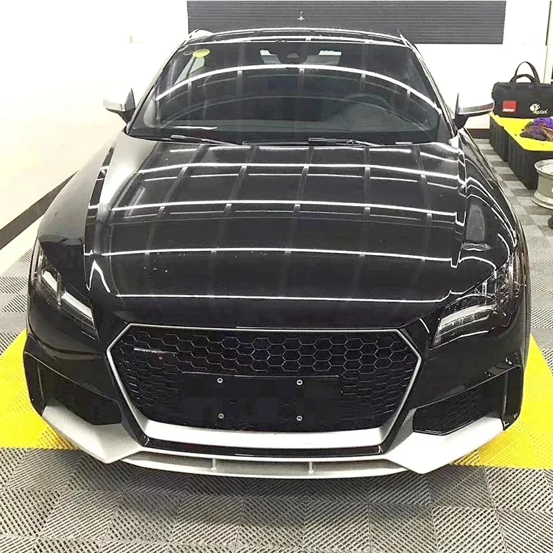 Gloss Black Honeycomb Hood Grille TT TTRS Mk3 2015-2018