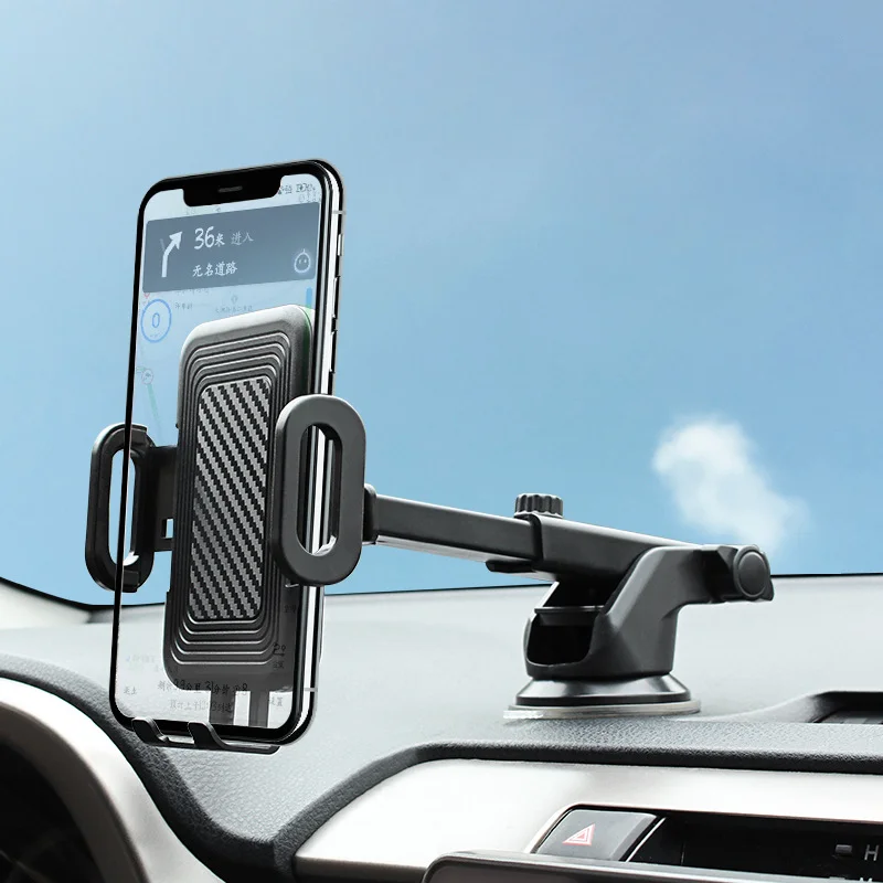 

Car Phone Holder Portable Car Navigator Windscreen Car Accessories Telescopic Suction Cups Air Vents Multifunction