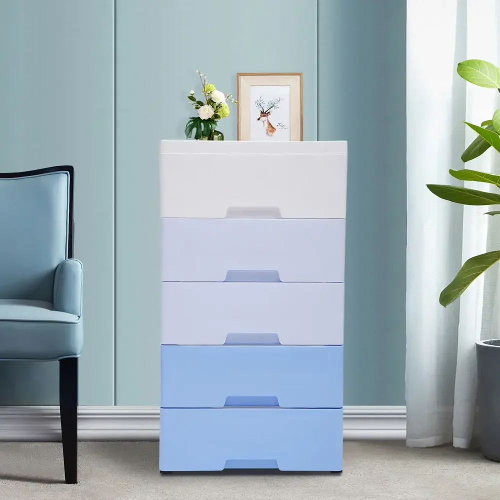 

Storage Cabinet Drawer Bedroom With 5 Closet Drawers Tall Dresser Organizer For Clothes Playroom Furniture