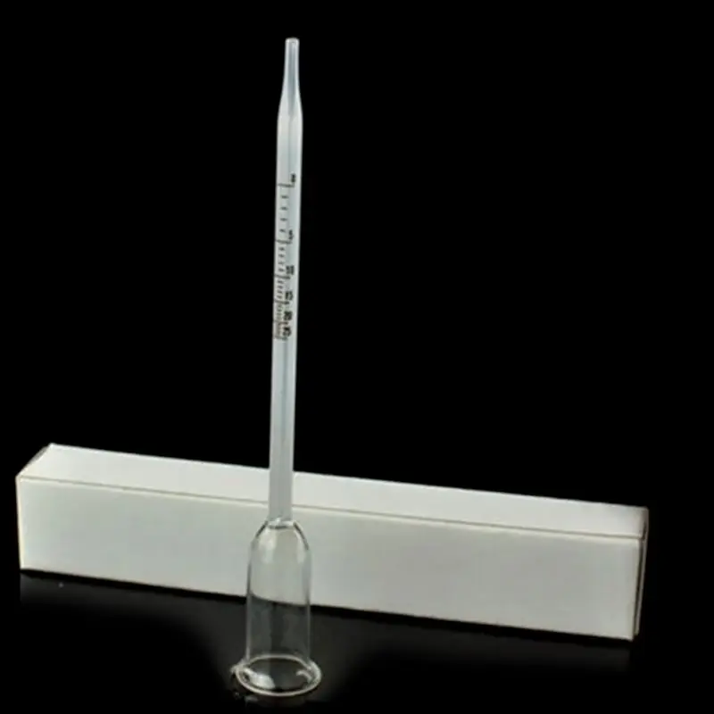 Laborwassergefülltes Thermometer Chemieglaswaren Weinthermometer