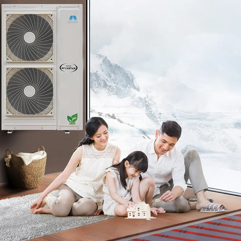 

OEM Factory Direct Sales R32 EVI Heat Pump DC Inverter Air Source Heat Pump For Heating