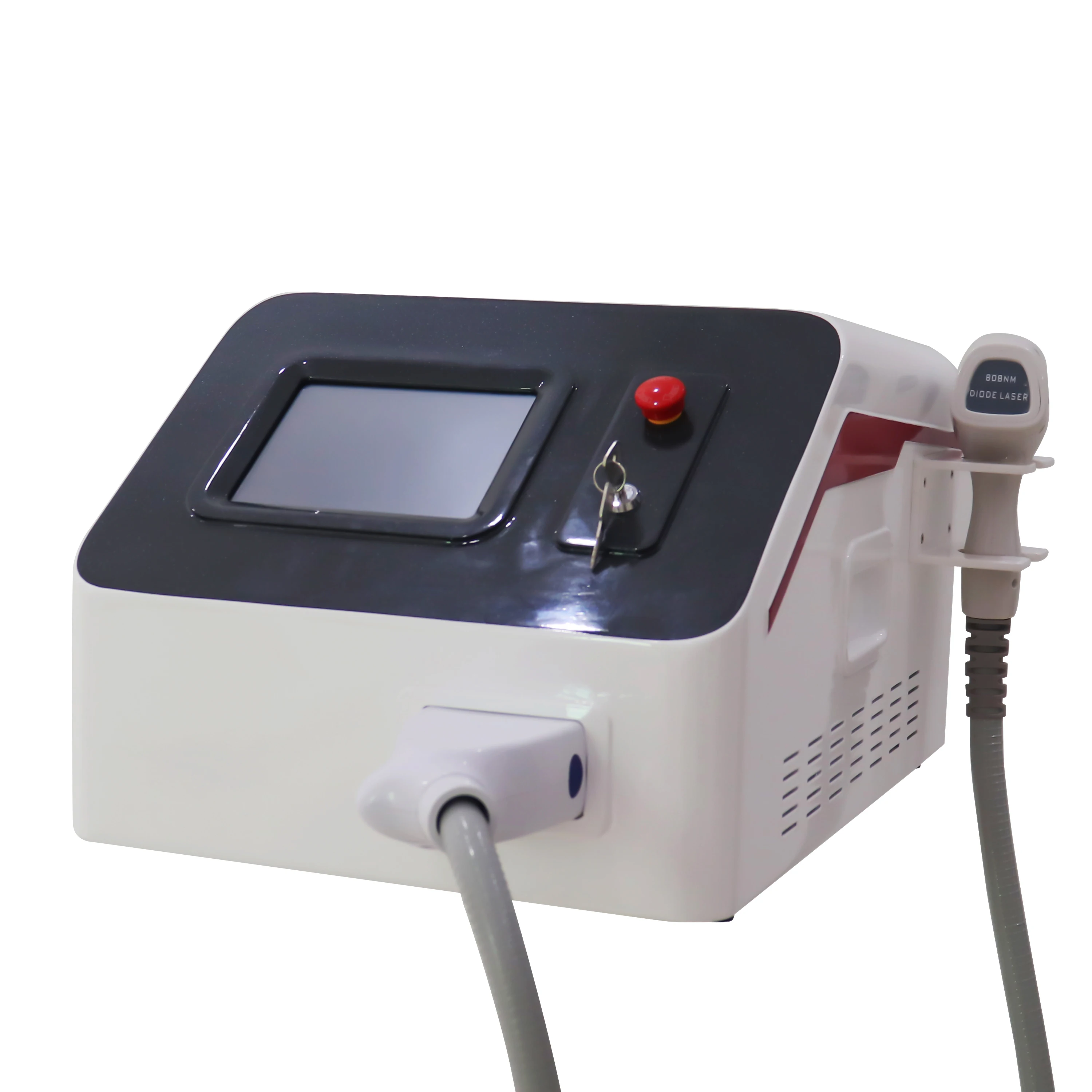 Diode aser 755 808 1064nm Multi Wavelengths Hair Removal Machine Cooling  Painless Laser Epilator Face Body Hair Removal