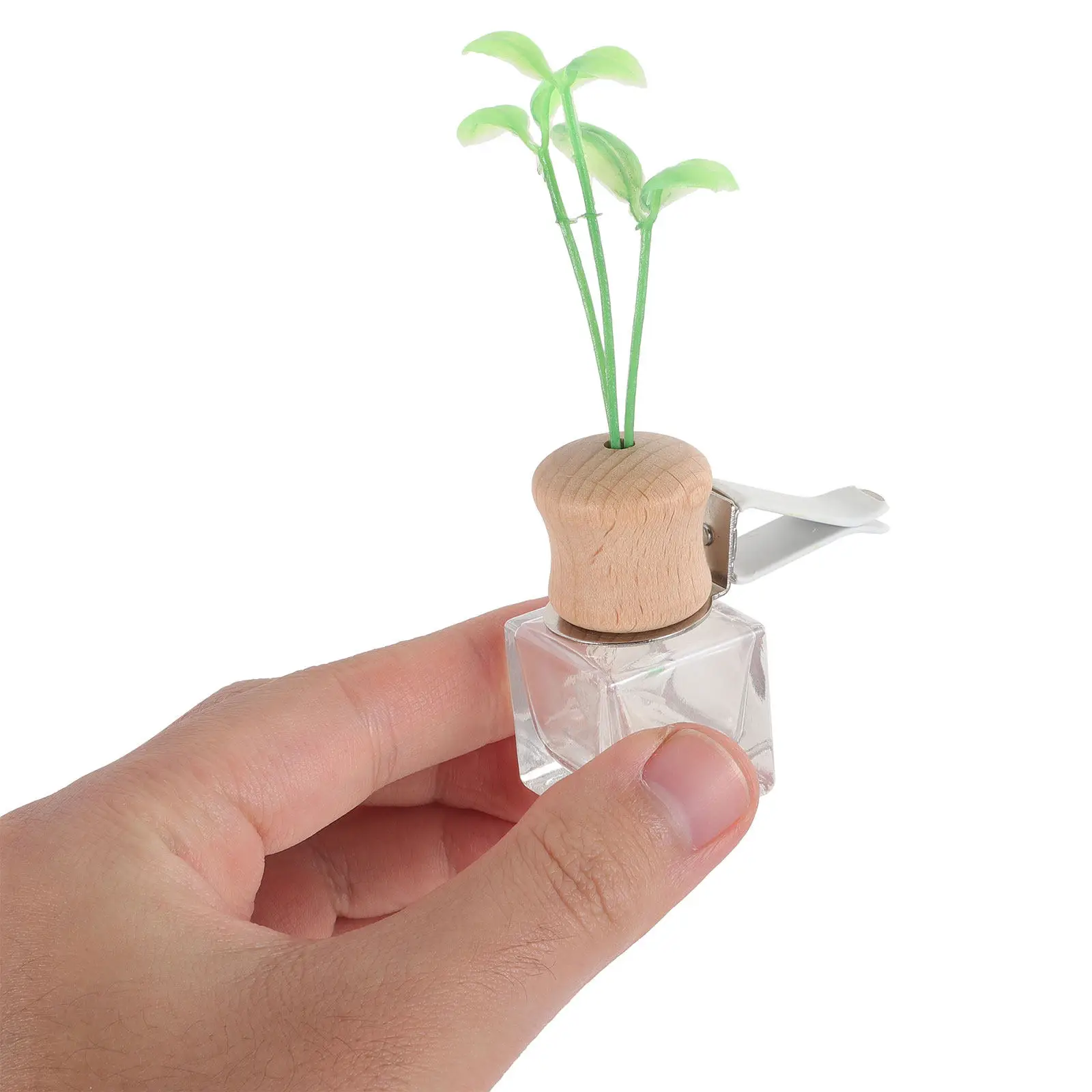 

3Pcs Car Diffuser Bottle Empty with Vent Clip Creative Car Air Freshener Bottle for Essential Oil Fragrance Home Auto Decoration