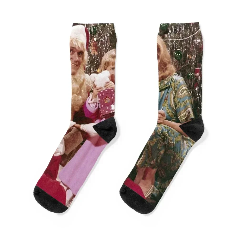 

a bewitched christmas Socks man winter thermal kids Socks For Women Men's